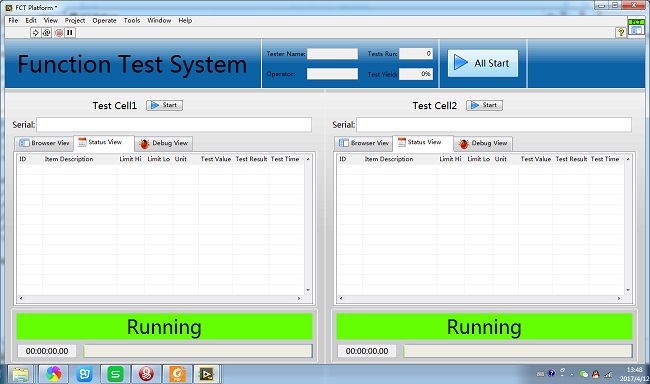Functional Test Program Develoment and Runtime Platform